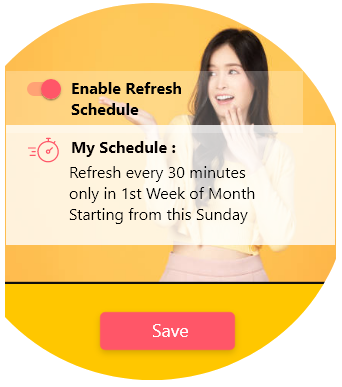 Setup Refresh Schedule-4